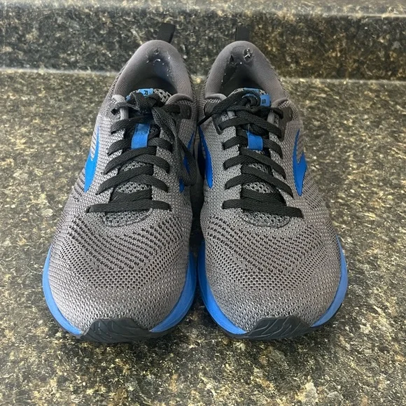 Brooks Men's Athletic Shoes in Gray and Blue - Picture 2 of 8